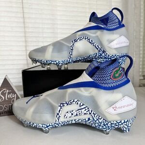 Nike Jordan Alpha Menace Elite 3 FLORIDA GATOR Football Cleat DH3364-112 Sz 13.5